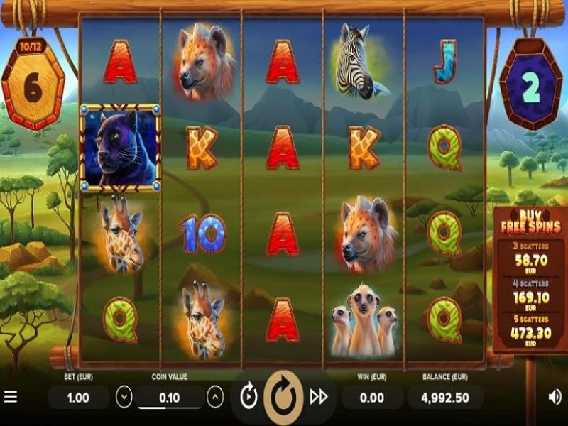More details on serengeti kings slot game
