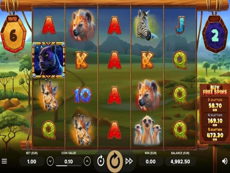 Serengeti kings slot review netent reels