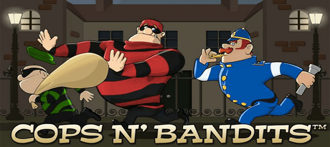 Cops n bandits slot logo Canada