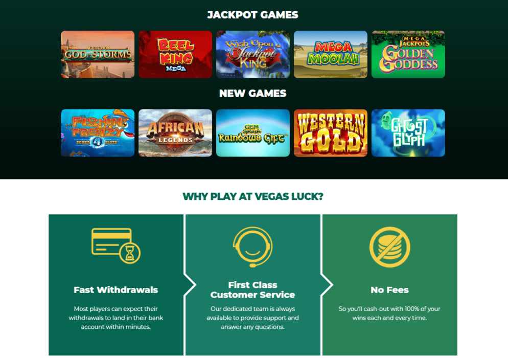 Vegas Luck Casino review Canada