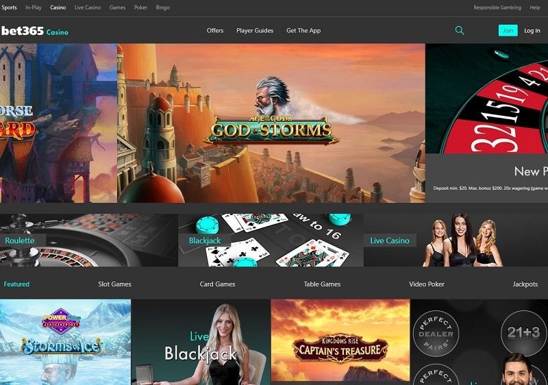 Bet365 Casino review Canada