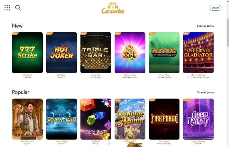 casimba casino review