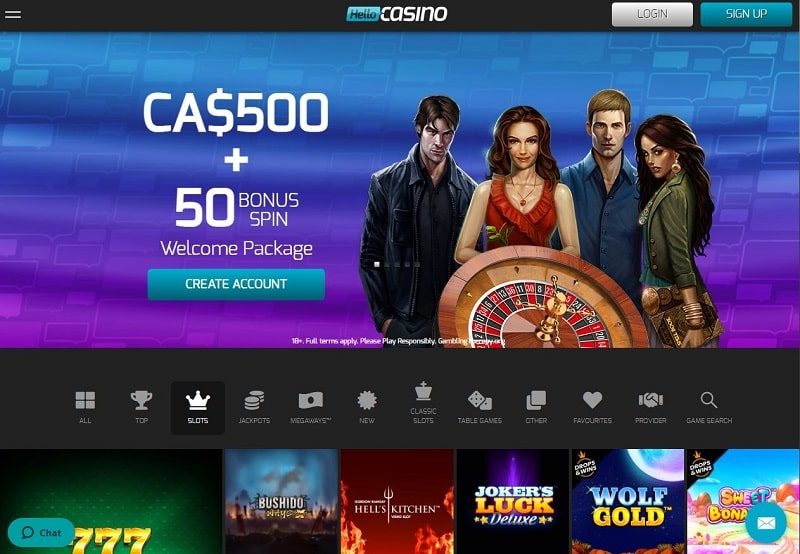 Hello Casino Review Canada