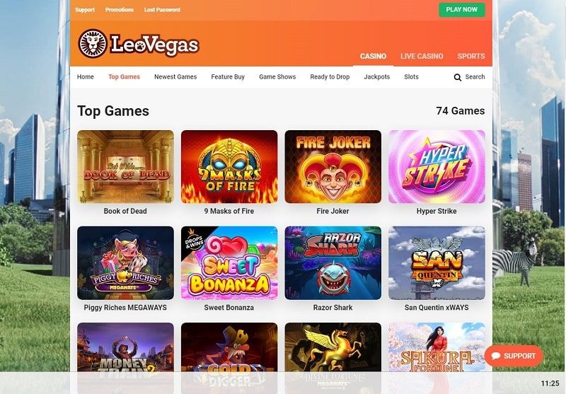 LeoVegas Casino review Canada