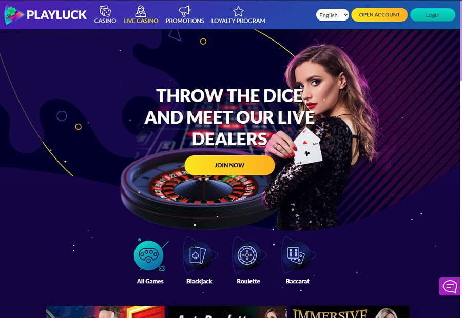 PlayLuck Casino online Canada