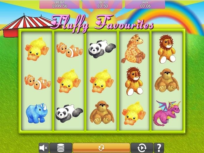 Fluffy favorites slot canada