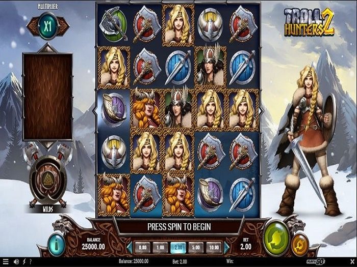 More details on troll hunters 2 slot game