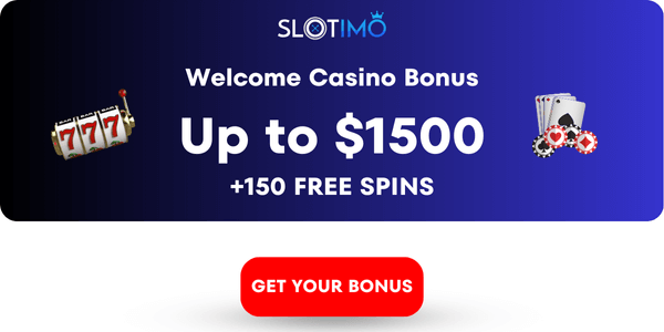 Slotimo welcome casino bonus